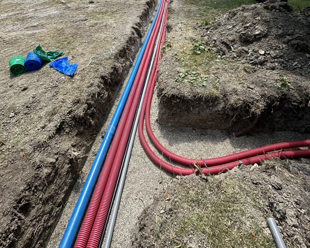 VRD viabilisation assainissement aménagement extérieur NCS Travaux Publics