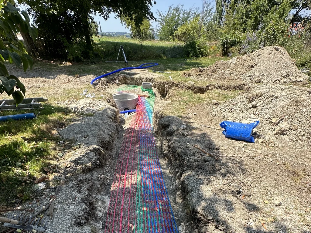 VRD viabilisation assainissement aménagement extérieur NCS Travaux Publics