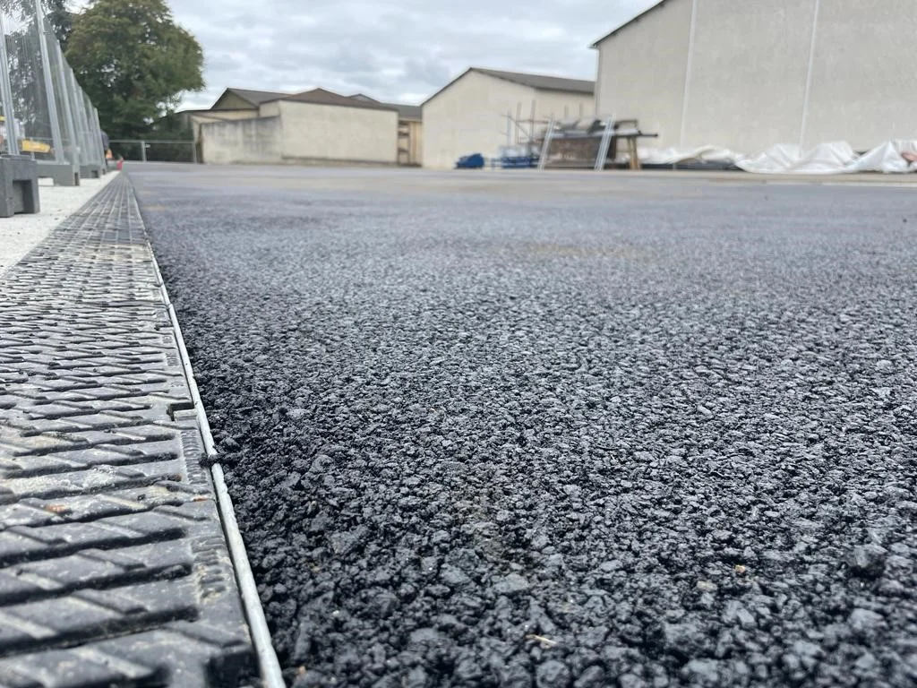 Parking en enrobé NCS Travaux Publics